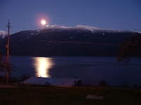 Moonlight on the Lake